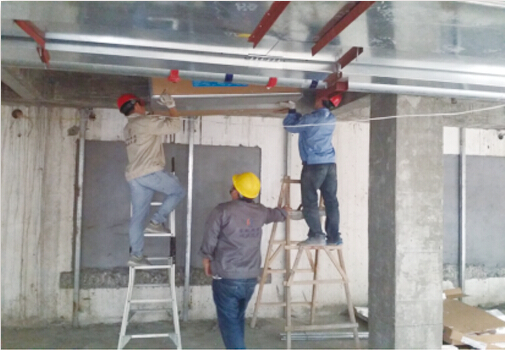 中央空调室内机安装定位