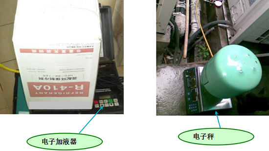 中央空调冷媒填充